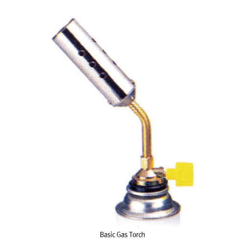 Kovea® Basic Gas Torch, Hand-ignition, Anti Flare System기본형 가스토치, 수동점화, 고화력, 원터치 결합, 235g